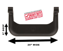 Load image into Gallery viewer, Carr Super Hoop; Assist/Side Step; XP3 Black Powder Coat; Pair 128221 - Side View