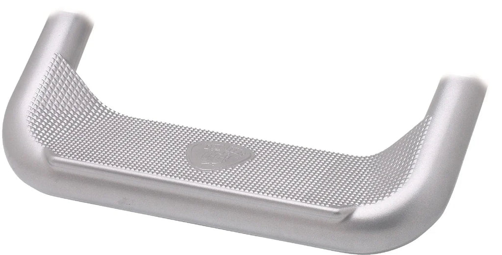 Carr Super Hoop; Assist/Side Step; XP4 Titanium Silver Powder Coat; Pair 121244