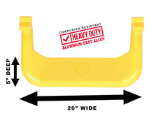 Load image into Gallery viewer, Carr Super Hoop; Assist/Side Step; XP7 Safety Yellow Powder Coat; Pair 124997 - Side View