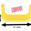 Load image into Gallery viewer, Carr Super Hoop; Assist/Side Step; XP7 Safety Yellow Powder Coat; Pair 125777 - Side View