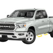 Load image into Gallery viewer, Carr Super Hoop; Assist/Side Step; XP7 Safety Yellow Powder Coat; Pair 125777 - Back View