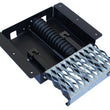 Load image into Gallery viewer, Carr WTS; 12" Retractable Step (Undermount, Ext Flat Surf); XP3 Blk /Glvznd 501030 - Side View
