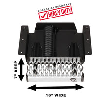 Load image into Gallery viewer, Carr WTS; 16" Ret retractable Step (Cargo Van , Side Door); XP3 Blk / Glvznd fits Chevy - Side View