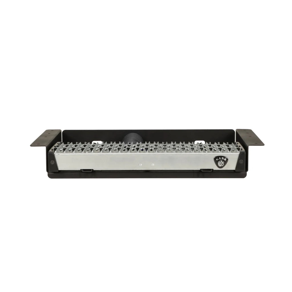 Carr WTS; 24" Ret retractable Step (Side Door); XP3 Blk / Glvznd fits 2015-2023 Ford Transit-150 / 2015-2023 Ford Transit-...