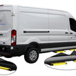 Load image into Gallery viewer, Carr WTS; 24" Retractable Step (Side Door); P3 Blk /XP7 Sfty Ylw 501057 fits 2003-2023 Chevrolet Express 1500 / Express 25...