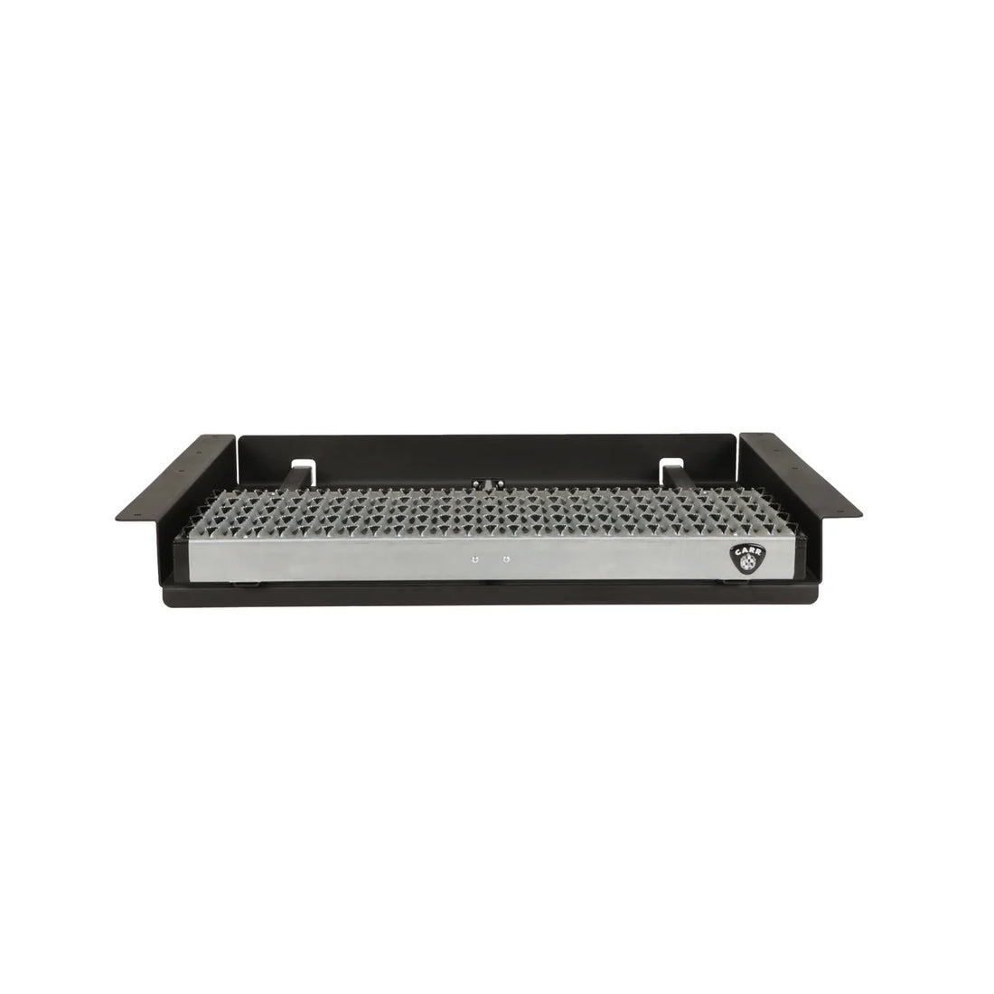 Carr WTS; 31" Ret retractable Step (Undermount , Ext Flat Surf); XP3 Blk / Glvznd - Front View