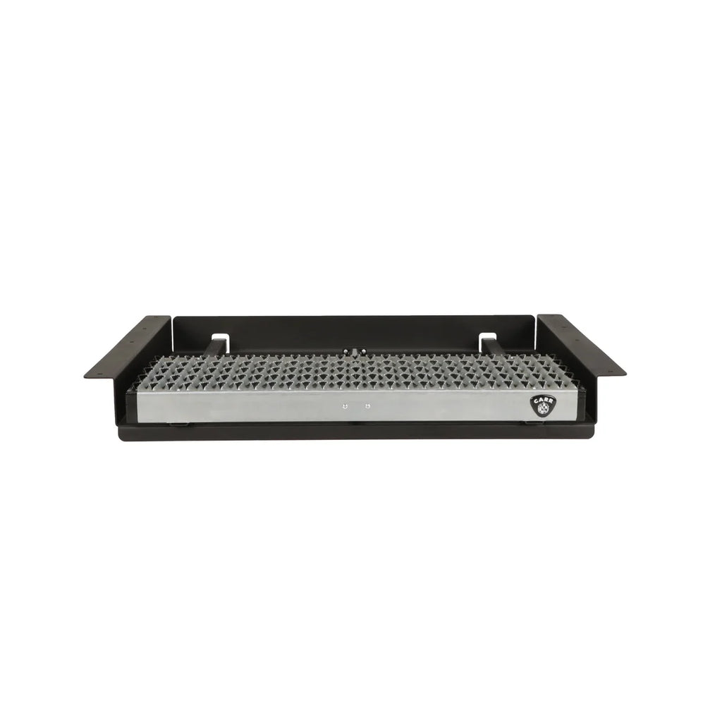 Carr WTS; 31" Ret retractable Step (Undermount , Ext Flat Surf); XP3 Blk / Glvznd - Front View