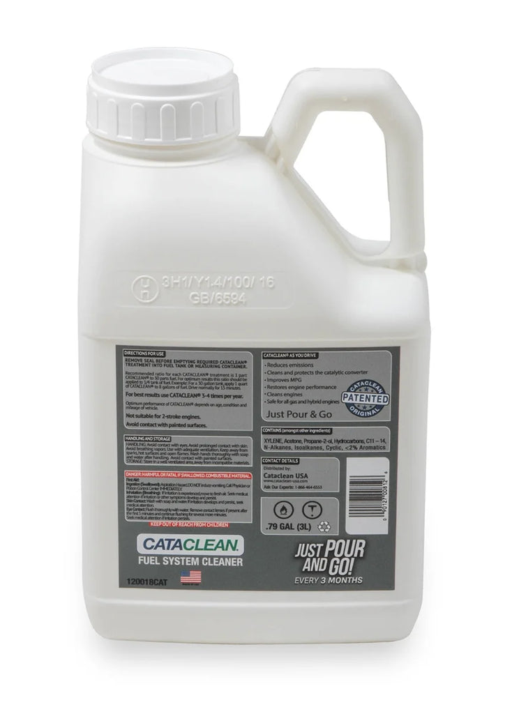 CataClean Cataclean - Fuel and Exhaust System Cleaner - Gasoline - 3L. Bulk pkg 120018CAT - Side View