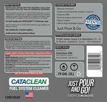 Load image into Gallery viewer, CataClean Cataclean - Fuel and Exhaust System Cleaner - Gasoline - 3L. Bulk pkg 120018CAT - Installation View
