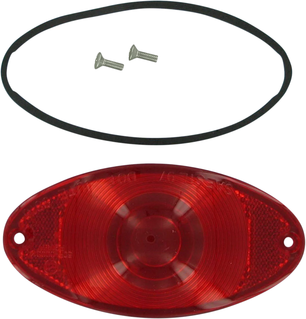 Cateye Lens - Red DragSpecialties 160664 - Main Product View
