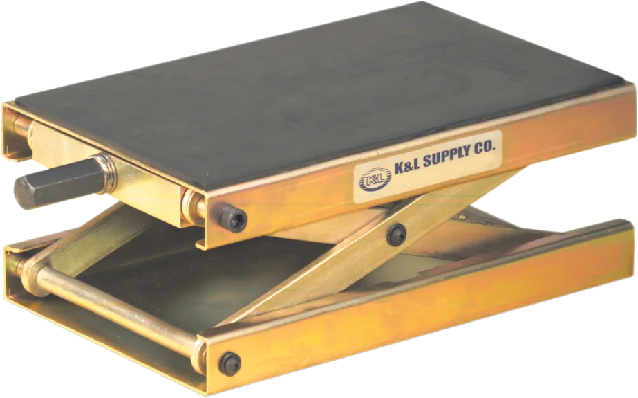 Center Jack - MC455 Fat Jack - Scissor - Manual K&L Supply 37-8660 - Side View