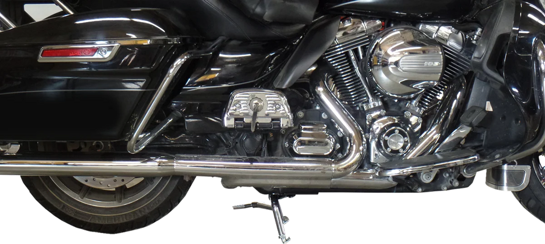 Center Kickstand - Chrome DragSpecialties O15-6205C - Side View