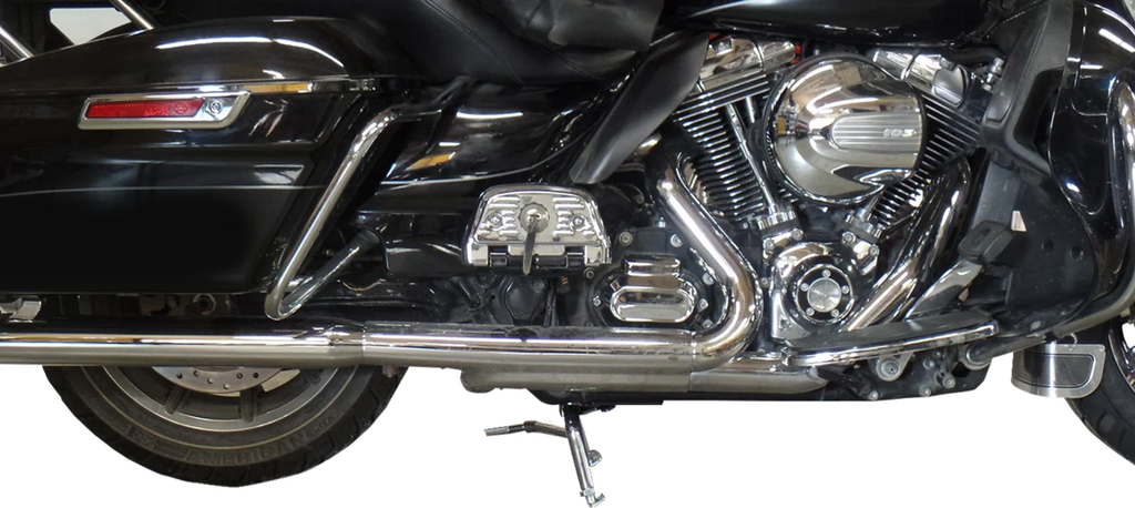 Center Kickstand - Chrome DragSpecialties O15-6205C - Side View