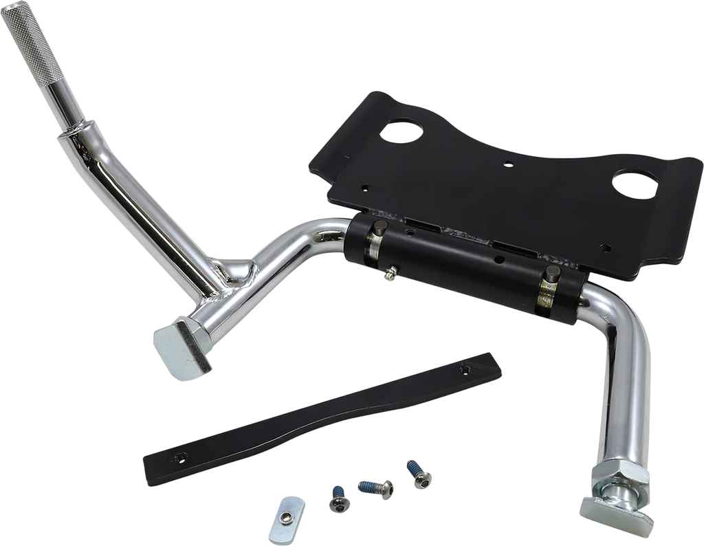 Center Kickstand - Matte Black DragSpecialties O15-6205MB - Detail View