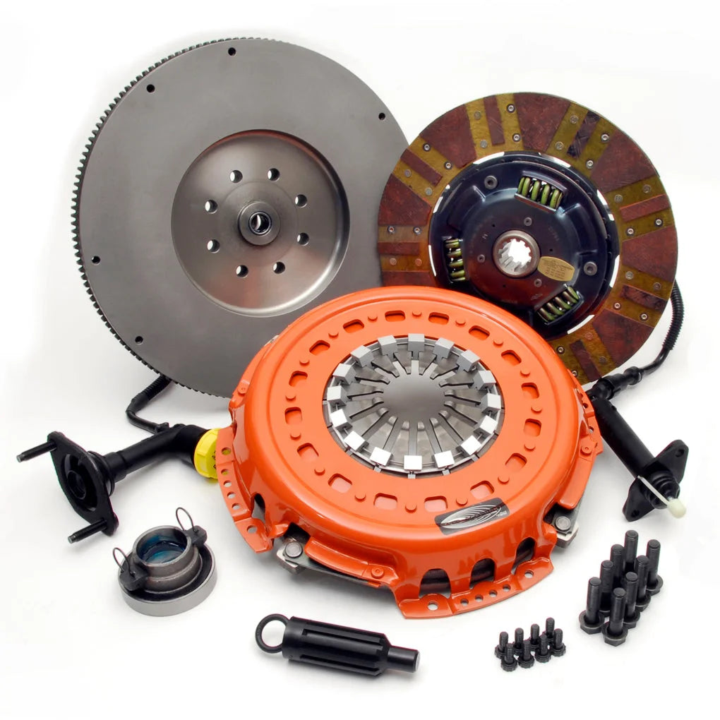 Centerforce Dual Friction(R), Clutch Pressure Plate, Disc, and Flywheel Set - Side View