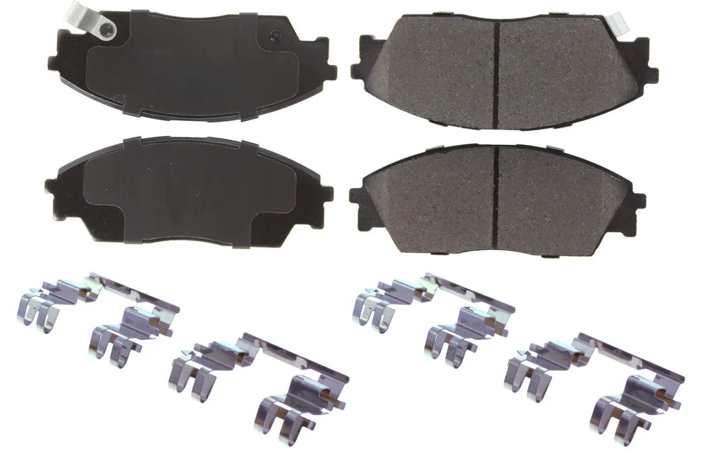 Centric Parts Posi-Quiet Ceramic Brake Pads with Shims and Har 105.0373