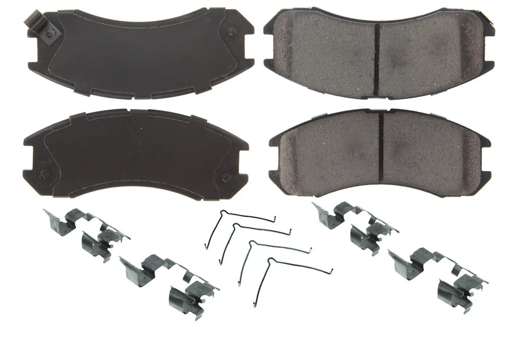Centric Parts Posi-Quiet Ceramic Brake Pads with Shims and Har 105.0399