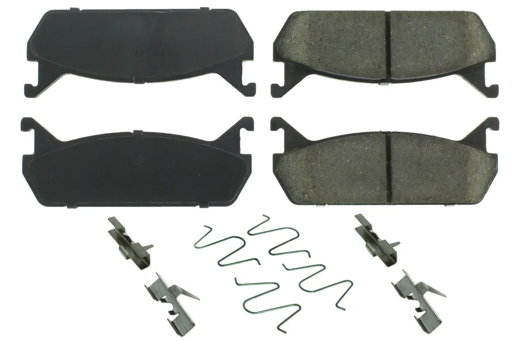 Centric Parts Posi-Quiet Ceramic Brake Pads with Shims and Har 105.0458