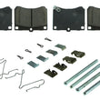 Load image into Gallery viewer, Centric Parts Posi-Quiet Ceramic Brake Pads with Shims and Har 105.0473