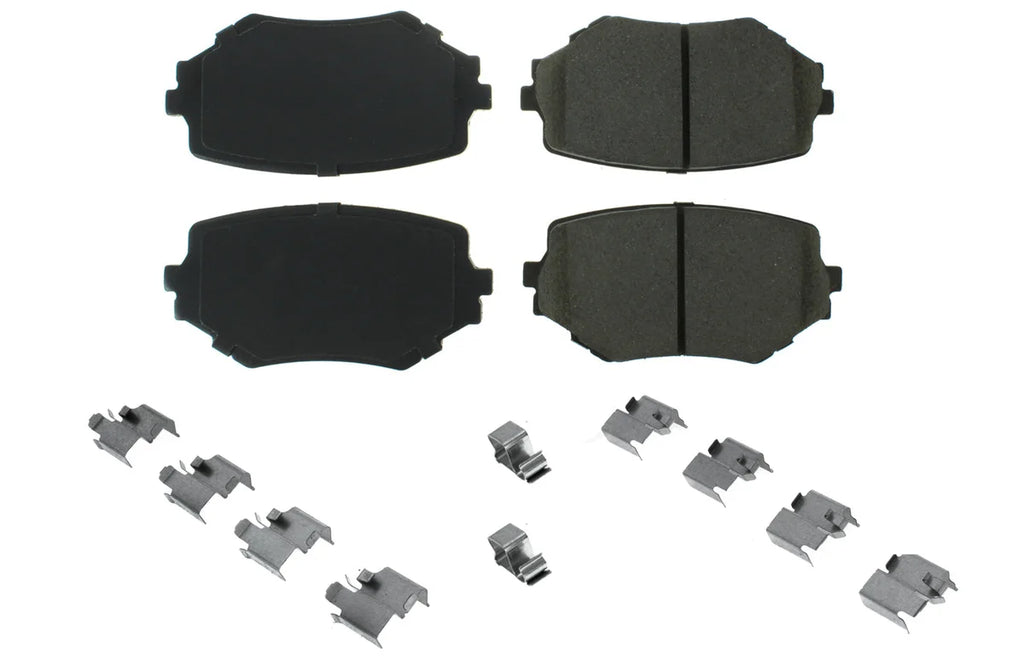Centric Parts Posi-Quiet Ceramic Brake Pads with Shims and Har 105.068