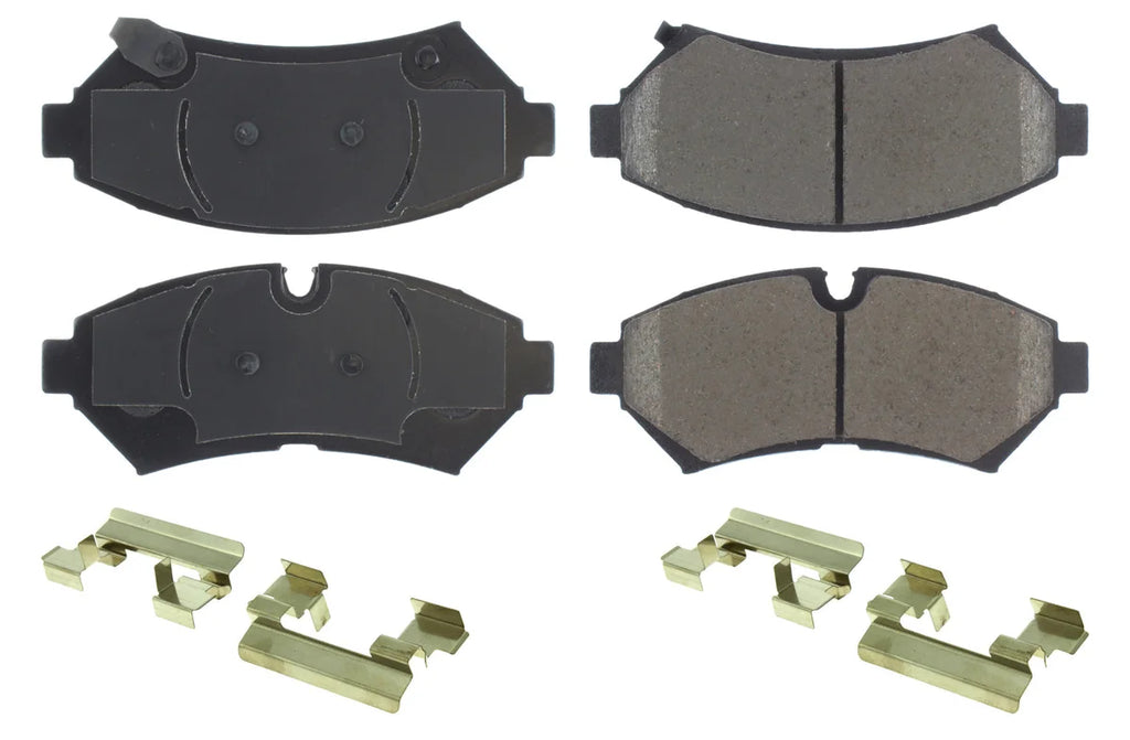 Centric Parts Posi-Quiet Ceramic Brake Pads with Shims and Har 105.0753