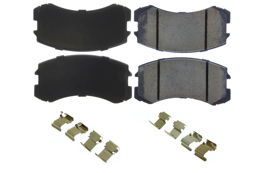 Centric Parts Posi-Quiet Ceramic Brake Pads with Shims and Har 105.0904