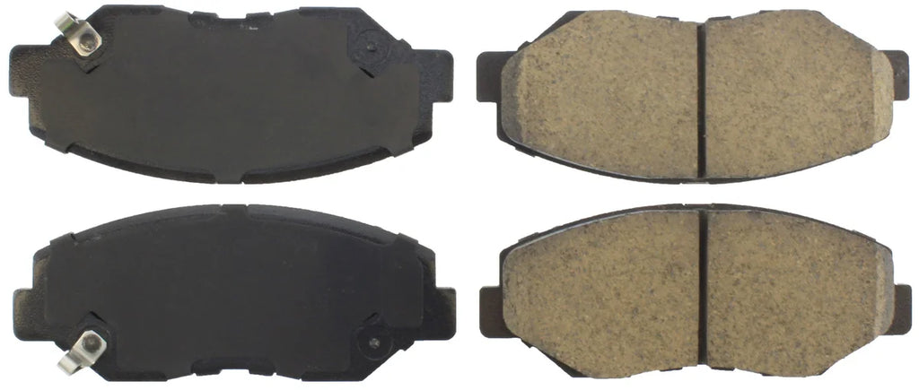 Centric Parts Posi-Quiet Ceramic Brake Pads with Shims and Har 105.0914