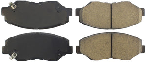 Centric Parts Posi-Quiet Ceramic Brake Pads with Shims and Har 105.09140