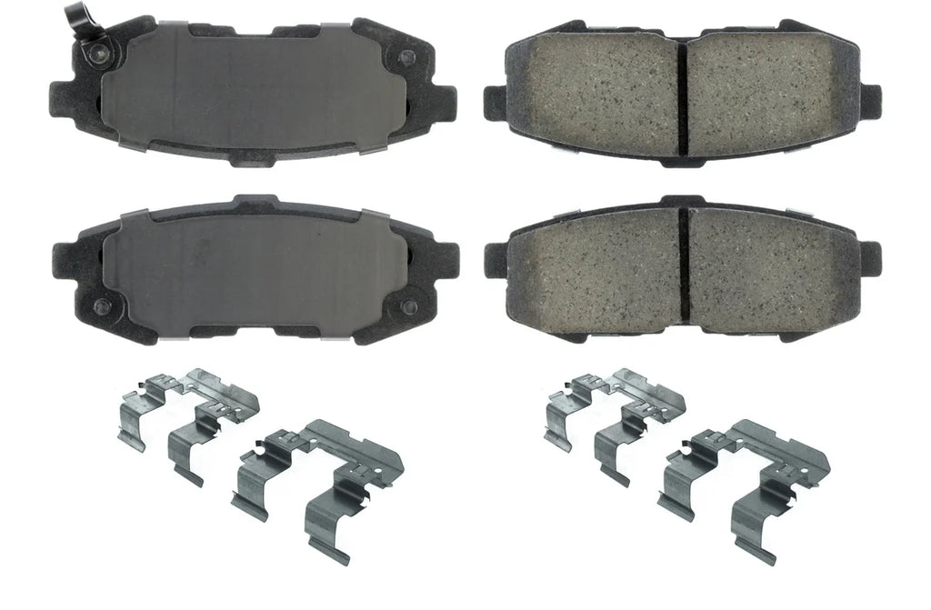 Centric Parts Posi-Quiet Ceramic Brake Pads with Shims and Har 105.1073