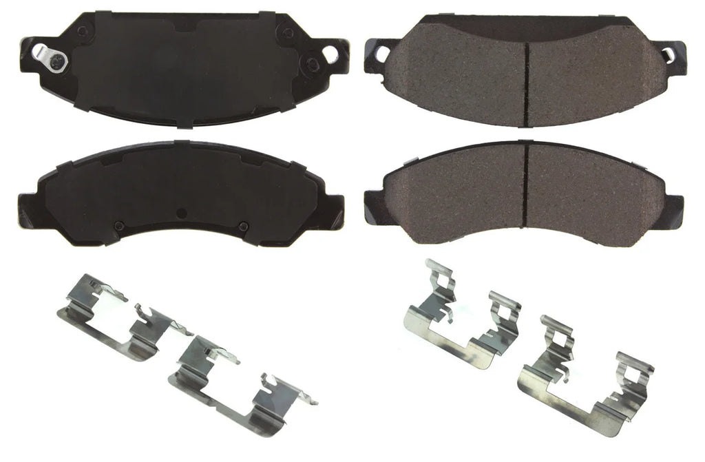 Centric Parts Posi-Quiet Ceramic Brake Pads with Shims and Har 105.1092