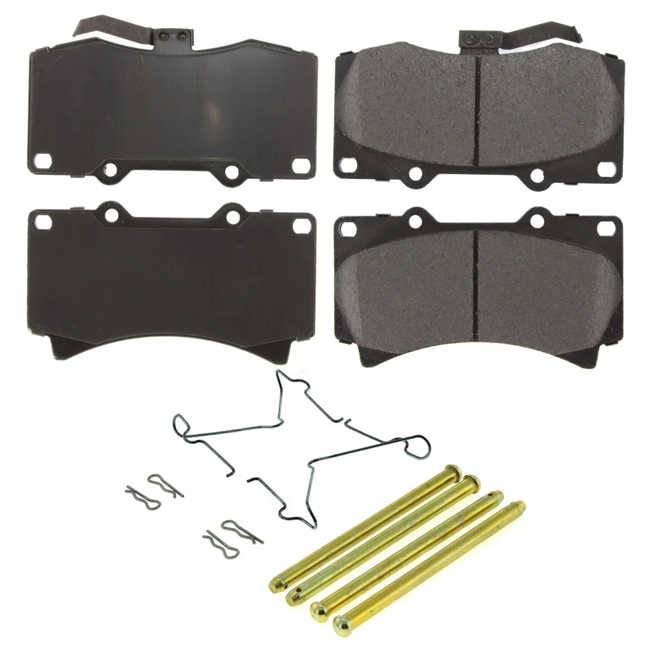 Centric Parts Posi-Quiet Ceramic Brake Pads with Shims and Har 105.1119