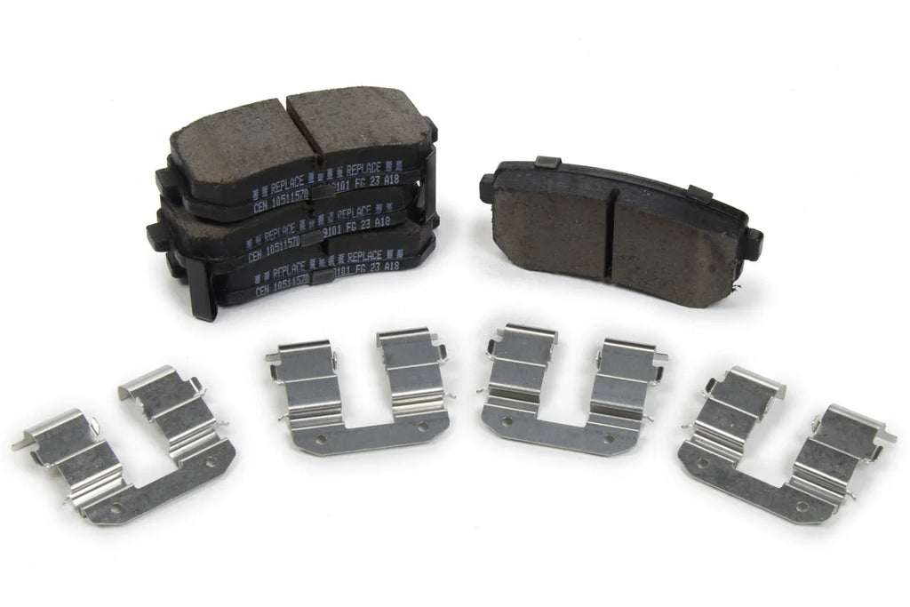 Centric Parts Posi-Quiet Ceramic Brake Pads with Shims and Har 105.1157