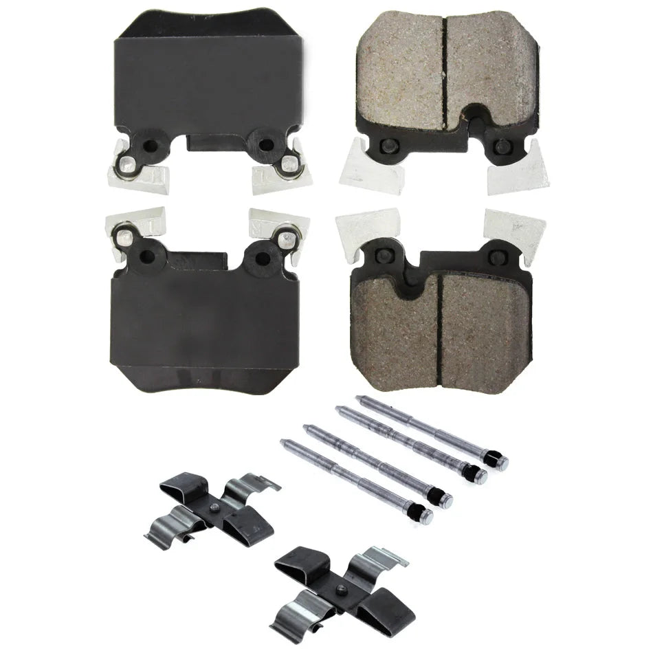 Centric Parts Posi-Quiet Ceramic Brake Pads with Shims and Har 105.1372