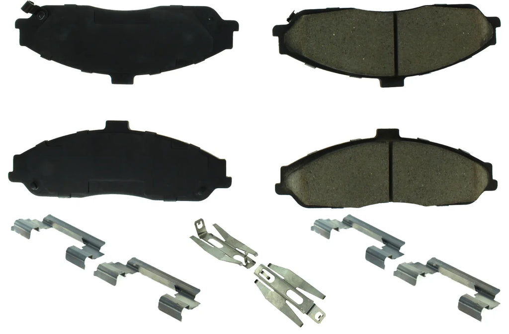 Centric Parts Posi-Quiet Extended Wear Brake Pads with Shims a 106.0731