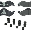 Load image into Gallery viewer, Centric Parts Posi-Quiet Extended Wear Brake Pads with Shims a 106.0746