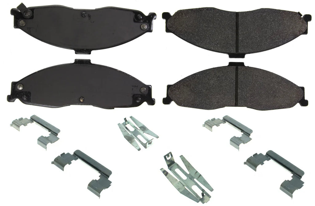 Centric Parts Posi-Quiet Extended Wear Brake Pads with Shims a 106.0749