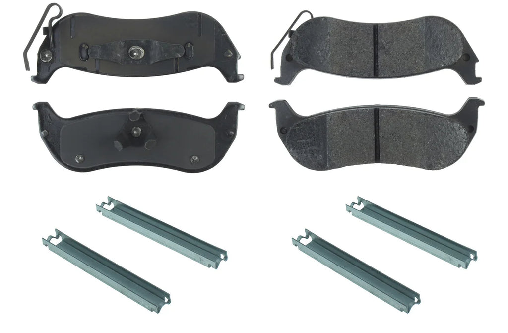 Centric Parts Posi-Quiet Extended Wear Brake Pads with Shims a 106.0998
