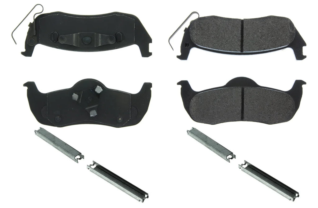 Centric Parts Posi-Quiet Extended Wear Brake Pads with Shims a 106.1087