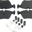 Load image into Gallery viewer, Centric Parts Posi-Quiet Semi-Metallic Brake Pads with Hardwar 104.03941