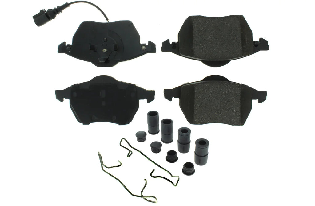 Centric Parts Posi-Quiet Semi-Metallic Brake Pads with Hardwar 104.06871