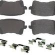 Load image into Gallery viewer, Centric Parts Posi-Quiet Semi-Metallic Brake Pads with Hardwar 104.13861