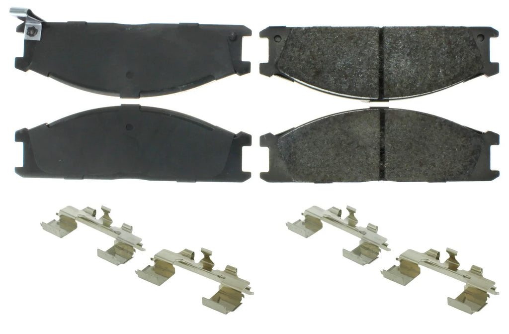 Centric Parts Premium Semi-Metallic Br ake Pads with Shims and 300.0333