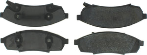 Centric Parts Premium Semi-Metallic Br ake Pads with Shims and 300.0376