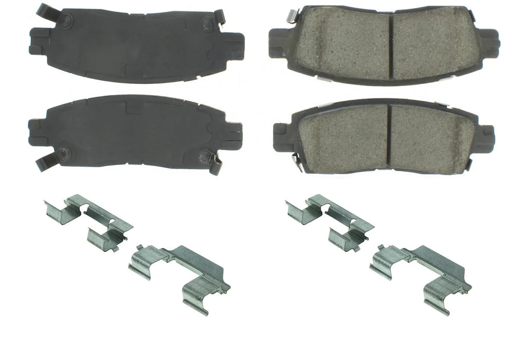 Centric Parts Premium Semi-Metallic Br ake Pads with Shims and 300.0883