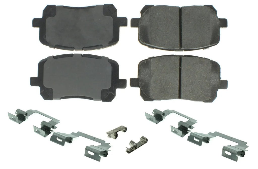Centric Parts Premium Semi-Metallic Br ake Pads with Shims and 300.0923
