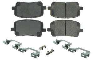Centric Parts Premium Semi-Metallic Br ake Pads with Shims and 300.0923