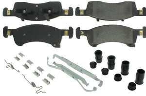 Centric Parts Premium Semi-Metallic Br ake Pads with Shims and 300.0934