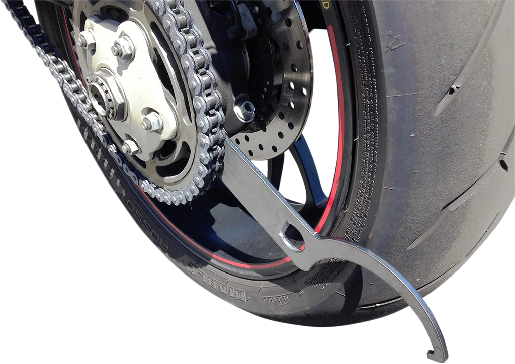 Chain Adjuster Wrench - Dual Head - Black - Side View