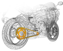 Load image into Gallery viewer, Chain and Sprocket Kit - Ducati - 848 SBK - '08-'13 - Side View