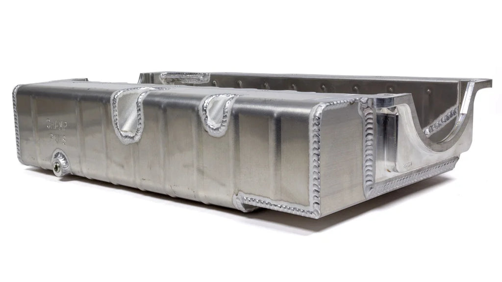 Champ Pans SBC Aluminum Oil Pan - Dry-Sump w/4-1/4 Depth PRO172L3A